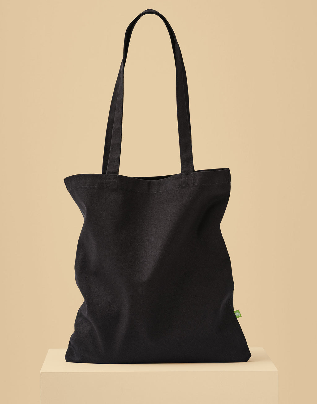 RL065 Premium Organic Canvas Shopper Long Handle