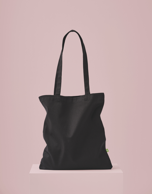 RL065 Premium Organic Canvas Shopper Long Handle