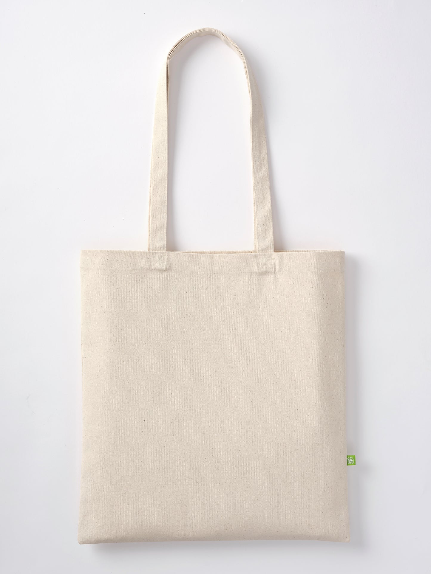 RL065 Premium Organic Canvas Shopper Long Handle