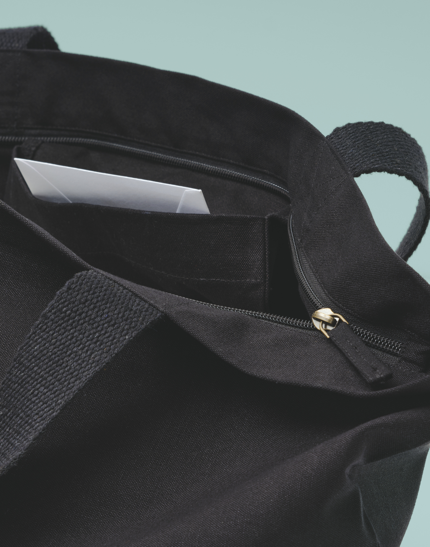 RL069 Elba Organic Canvas Premium Zip Tote