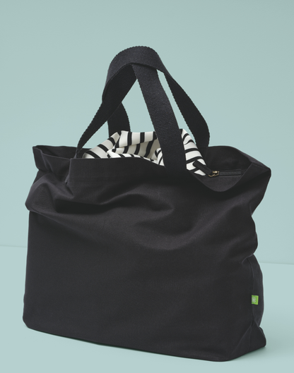 RL069 Elba Organic Canvas Premium Zip Tote