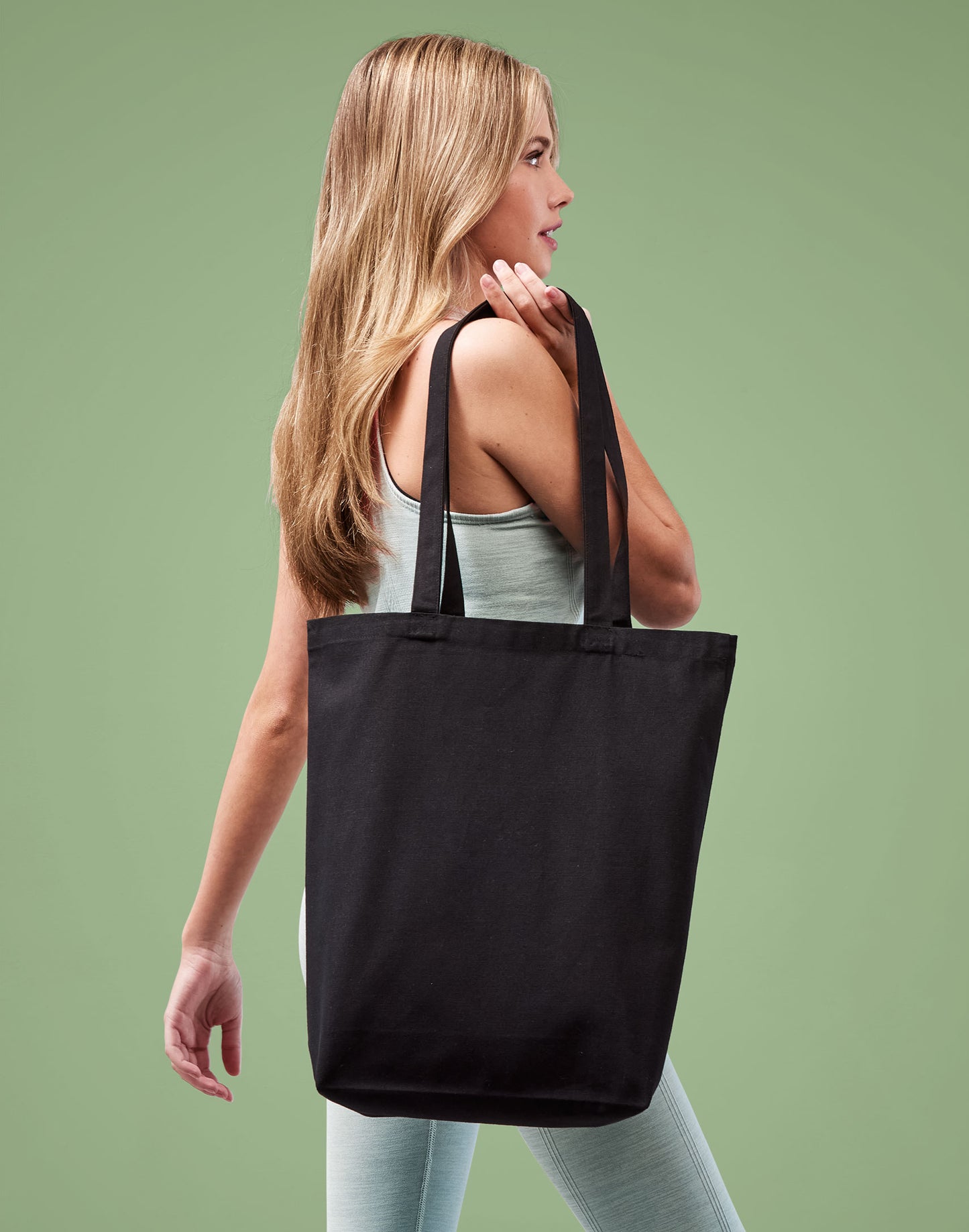 RL660 Recycled Premium Canvas ‘Flat-Base’ Shopper