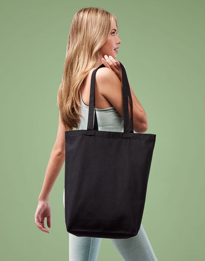 RL660 Recycled Premium Canvas ‘Flat-Base’ Shopper