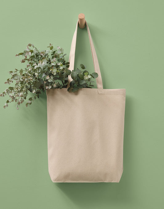 RL660 Recycled Premium Canvas ‘Flat-Base’ Shopper