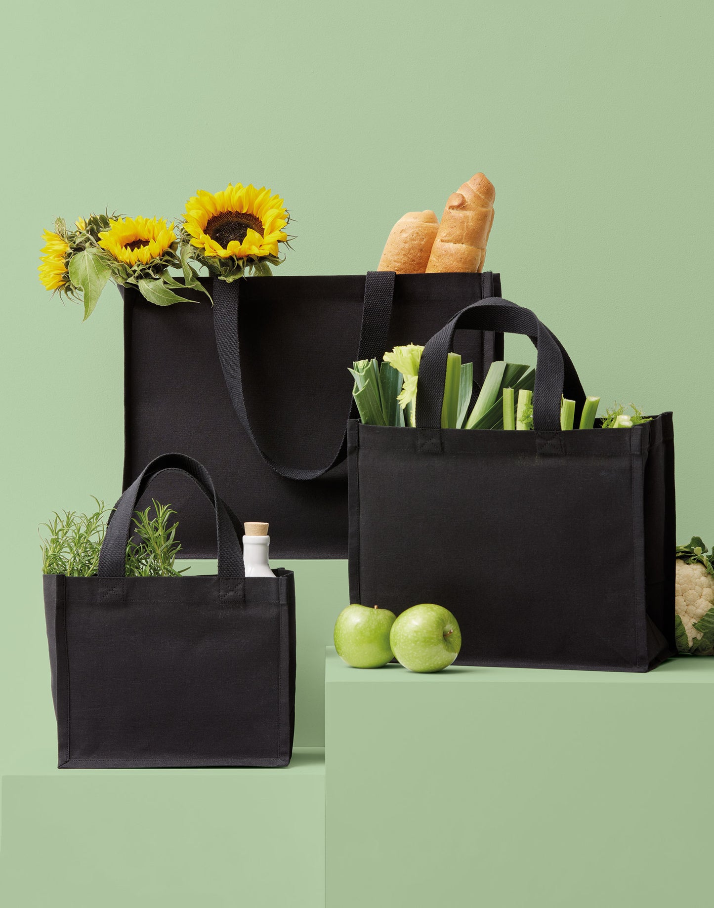 RL675 Recycled Premium Canvas ‘Stand-Up’ Shopper