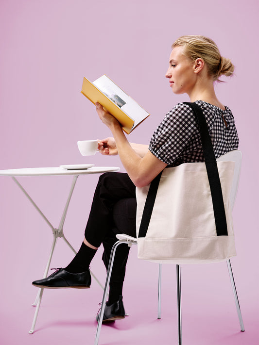 RL685 Dune Recycled Contrast Strap Tote