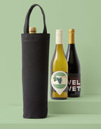 RL900 Recycled Premium Canvas Bottle Bag
