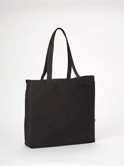 RL066 Organic Canvas 'Flat Base' Landscape Shopper